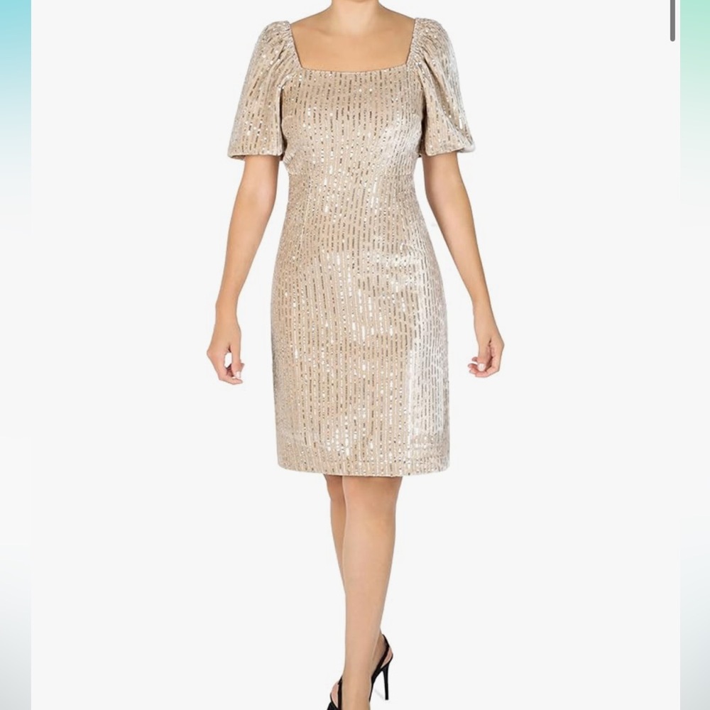 Julia Jordan Puff Sleeve Dress